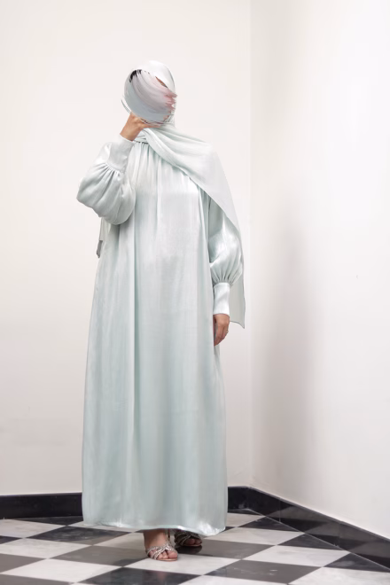 Glacé Mint Muse Abaya